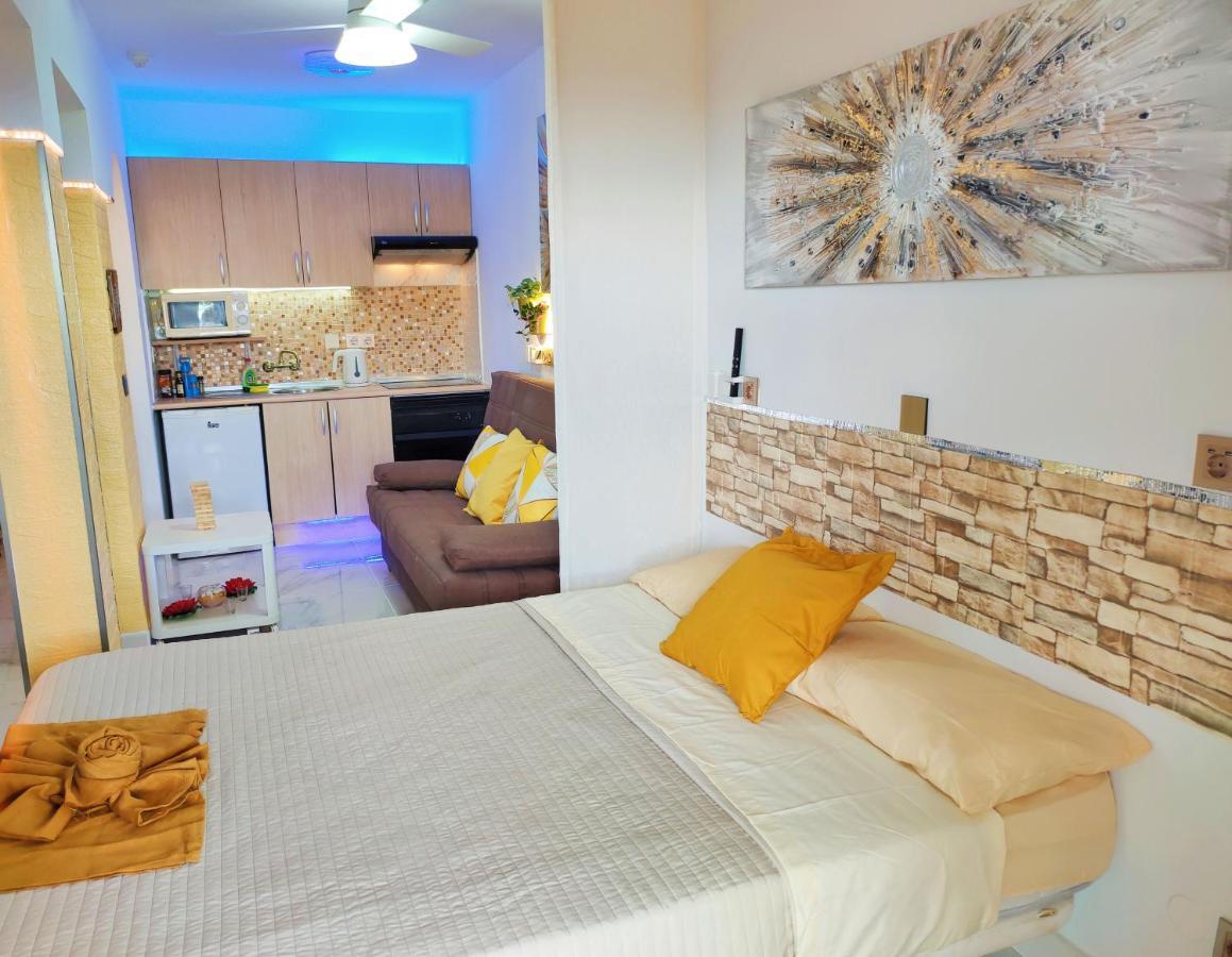 Albatros Park Amarilla Golf Piscina Climatizada, Wifi Apartman San Miguel de Abona Kültér fotó